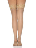 color_nude | Leg Avenue Nora Thigh High Lace Stockings