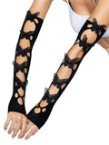Cut Out Butterfly Arm Warmers