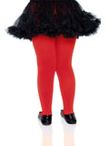 color_red | Leg Avenue Joanne Children's Opaque Tights