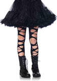 Leg Avenue Girl's Tattered Tights