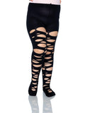 Leg Avenue Girl's Tattered Tights