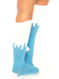 Snow Man Knee-High Socks