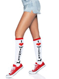 Leg Avenue Wiener Dog Knee High Socks