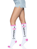 Leg Avenue Pussycat Knee High Socks
