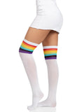Over the Rainbow Opaque Thigh Highs