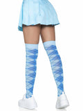 Leg Avenue Argyle Knit Over the Knee Socks
