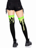 Slime Splatter Thigh Highs