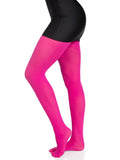 color_fuchsia | Leg Avenue Ari Nylon Women's Tights