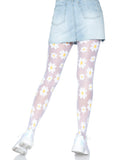 Leg Avenue Daisy Nylon Sheer Tights