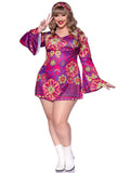 Hippie Girl Plus Size Costume
