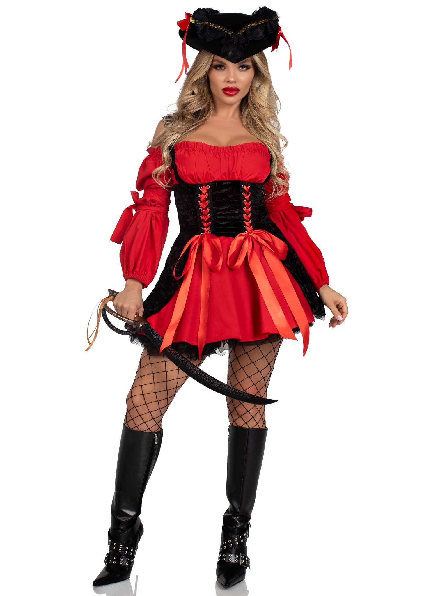 Leg Avenue Vixen Pirate Wench Costume