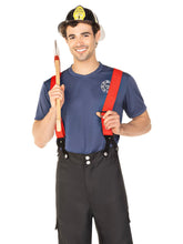 Mens Fire Captain Halloween Costume Set
