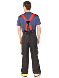 Mens Fire Captain Halloween Costume Set