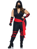 Leg Avenue Plus Deadly Ninja Costume