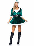 color_green/white | Leg Avenue Mrs Claus Costume