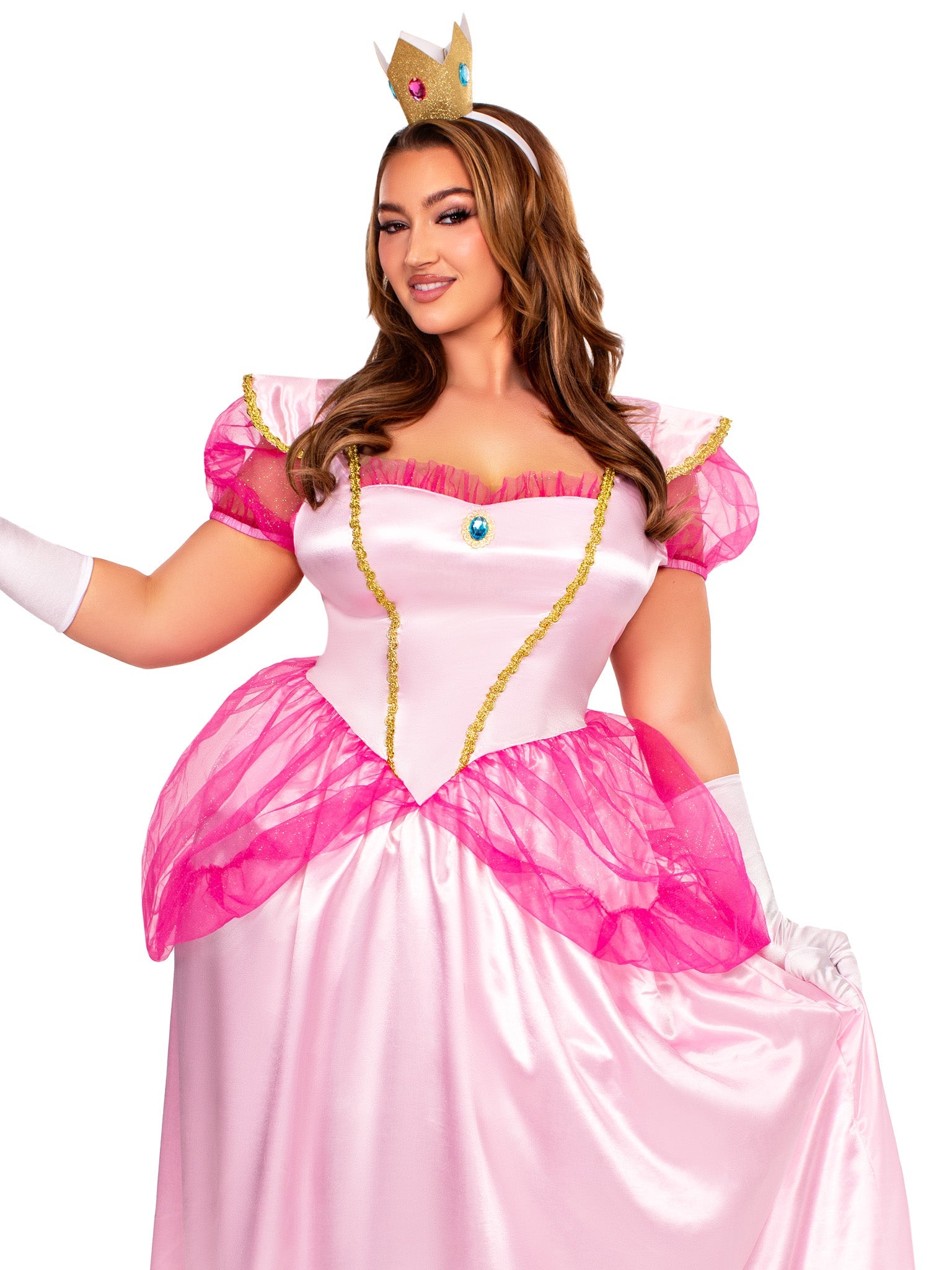 Leg Avenue Plus Classic Pink Princess Costume