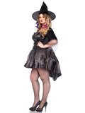 Leg Avenue Plus Black Magic Witch Costume