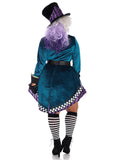 Leg Avenue Plus Delightful Mad Hatter Costume