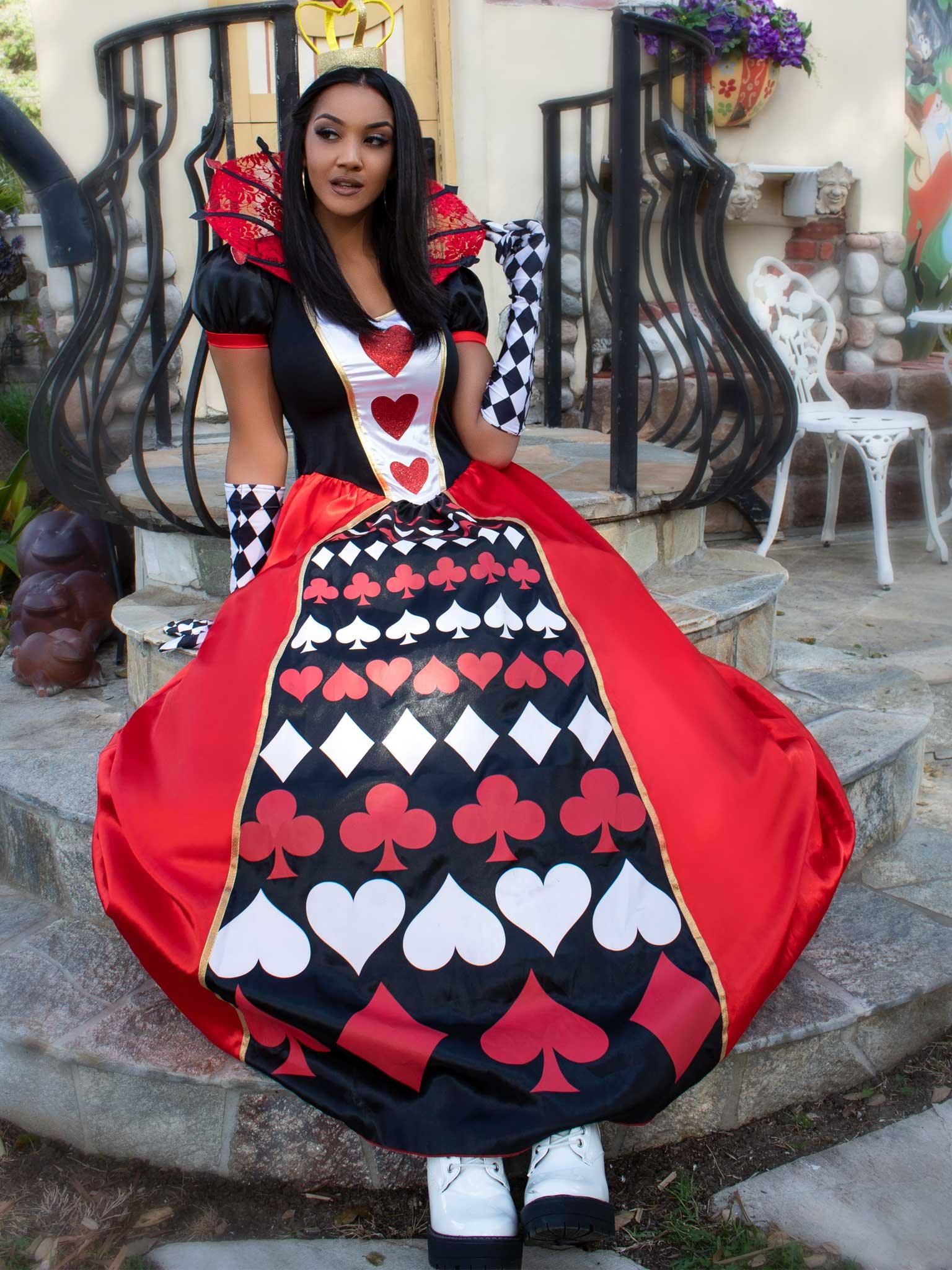 Leg Avenue Deluxe Queen Of Hearts Costume