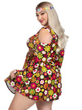 Leg Avenue Plus Starflower Hippie Costume