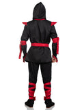 Red Dragon Ninja Couple's Costume