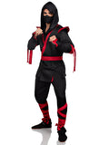 Red Dragon Ninja Couple's Costume
