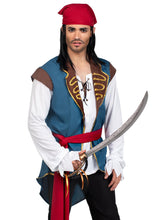 Leg Avenue Men's 3 PC Scoundrel Pirate Costume