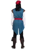 Leg Avenue Men's 3 PC Scoundrel Pirate Costume