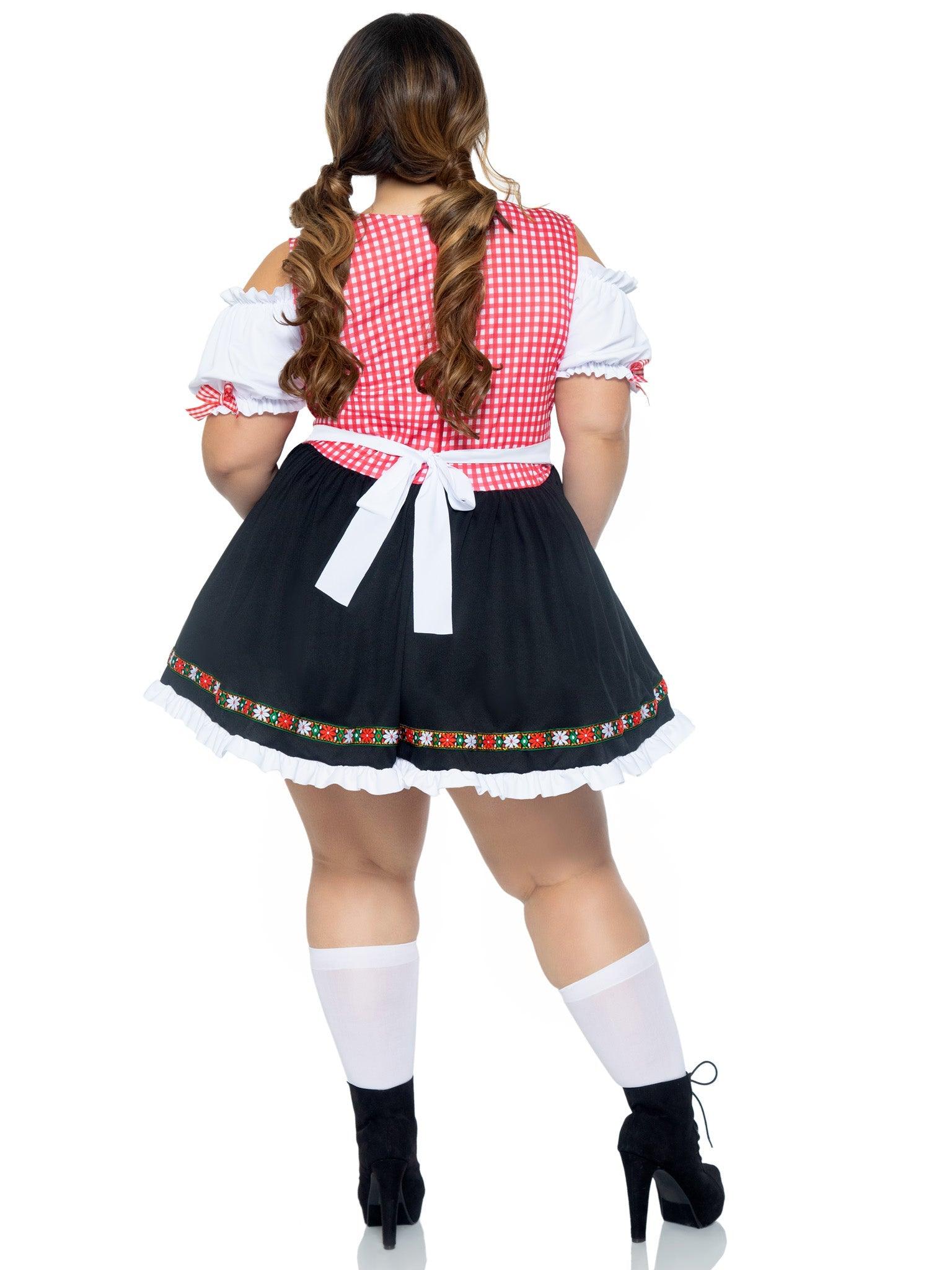 Leg Avenue Plus Beer Garden Babe Oktoberfest Costume