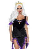 Sultry Sea Witch Villain Costume Set