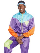 Men's Awesome 80’s Track Suit Costume Set