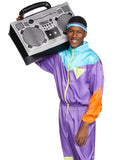 Men's Awesome 80’s Track Suit Costume Set
