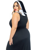 Leg Avenue Plus Sultry Sinner Nun Costume