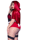 Naughty Miss Red Riding Hood Plus Size Costume