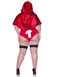 Naughty Miss Red Riding Hood Plus Size Costume