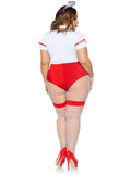 color_red/white | Leg Avenue Plus Nurse Feelgood Sexy Costume