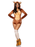 Fawn Romper Antler Hood Costume