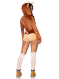 Fawn Romper Antler Hood Costume