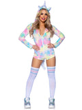 Ultra Soft Unicorn Romper Costume