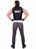 Men's Black SWAT Commander Costume