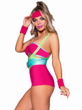 80s Workout Romper Costume