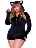 Comfy Black Cat Plus Size Costume