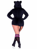 Comfy Black Cat Plus Size Costume