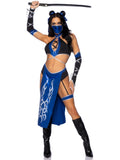 Blue Mortal Ninja Costume