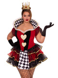 Leg Avenue Plus Queen of Hearts Costume