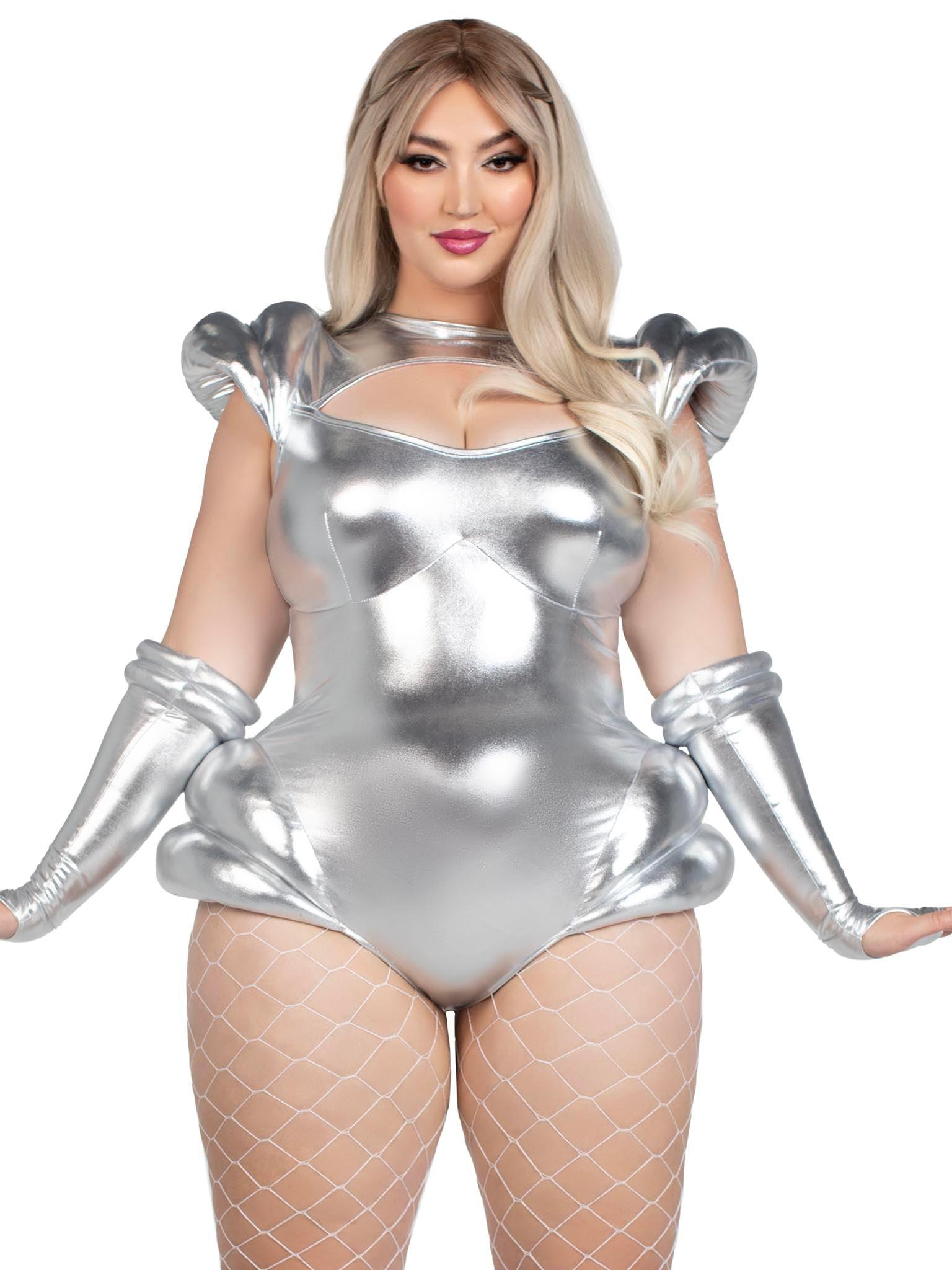 Leg Avenue Plus Cosmic Cutie Alien Costume