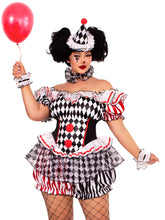 Leg Avenue Plus Darling Harlequin Costume