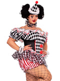 Plus Darling Harlequin Costume