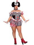 Plus Darling Harlequin Costume