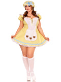 Plus Beary Cute Goldilocks Costume